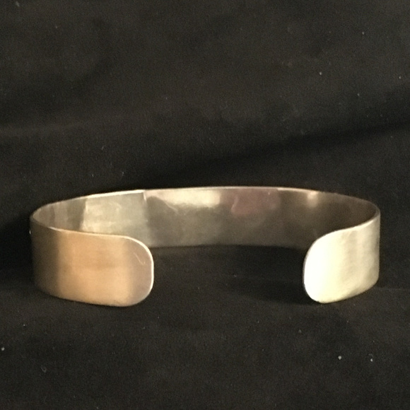 NEW~Sterling Silver and Gold Bracelet - Picture 6 of 6
